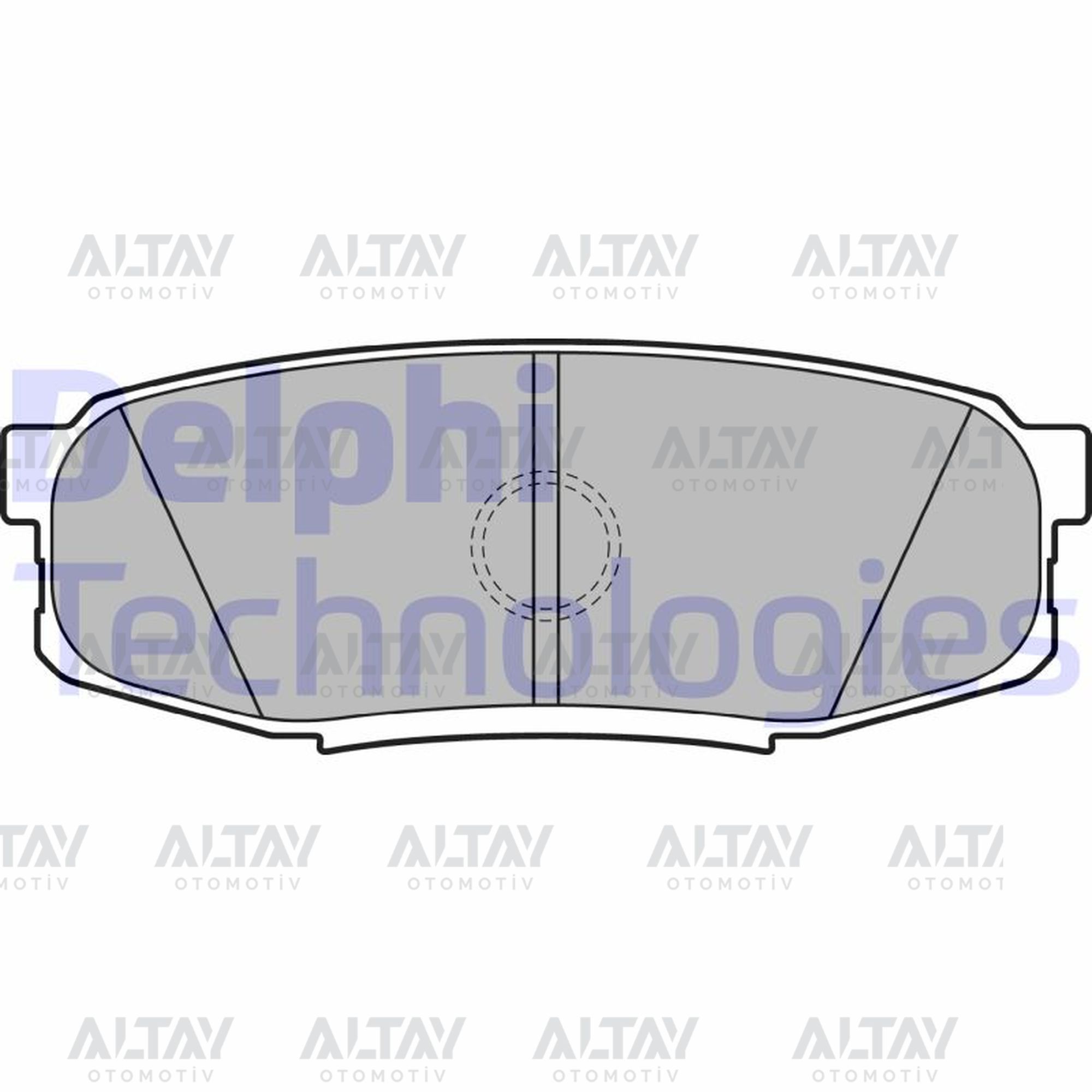 Toyota Land Cruiser Arka Fren Balata Landcruıser OEM 04466-0C010